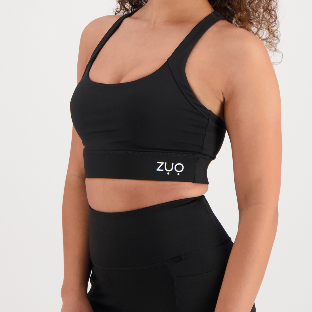 Sports Bra - Black Beauty