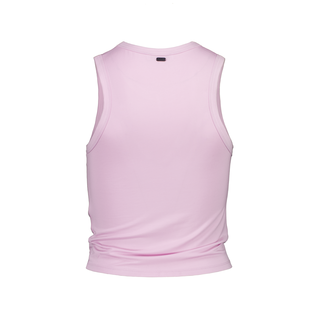 Twist Front Tank - Dusty Pink