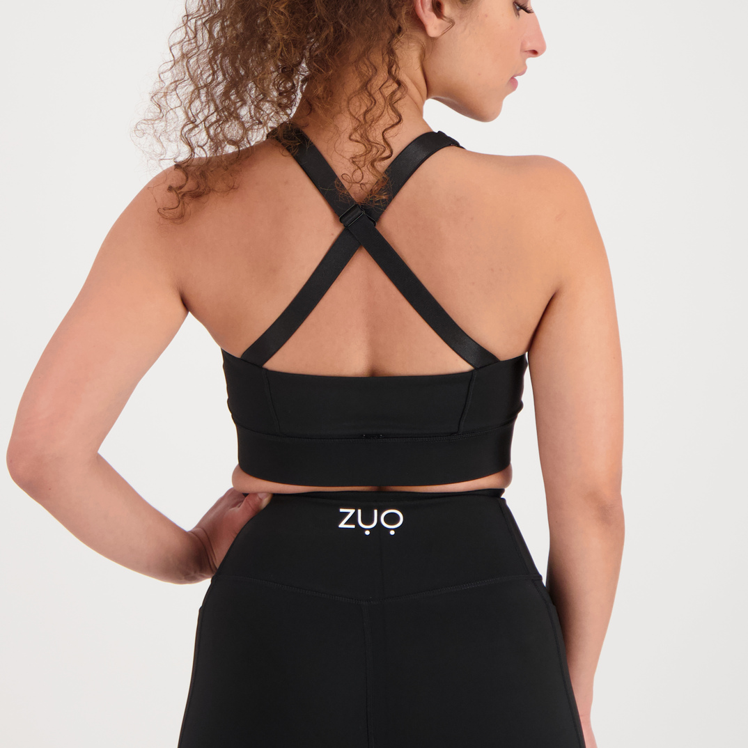 Sports Bra - Black Beauty