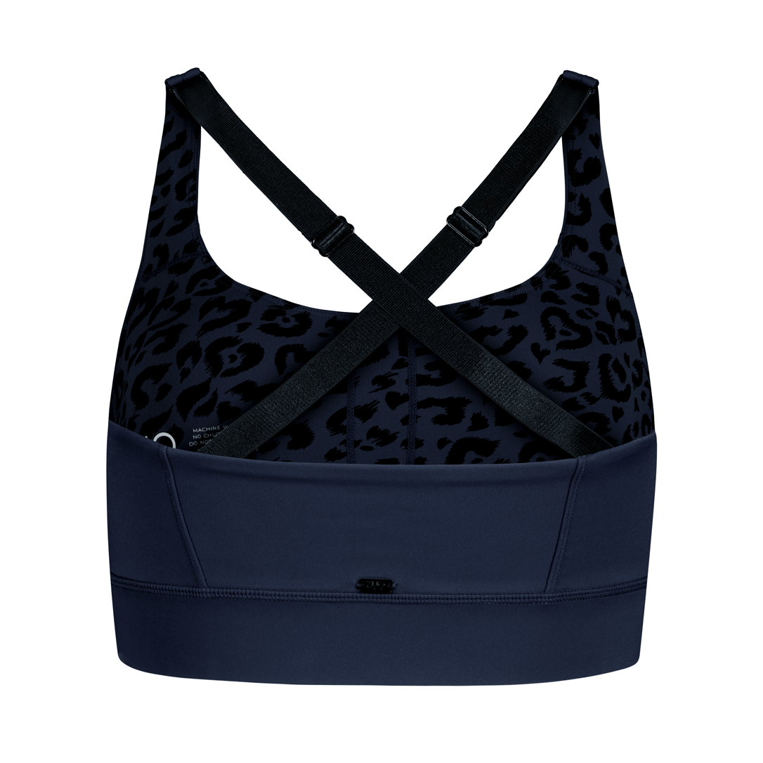 Sports Bra - Navy Blazer