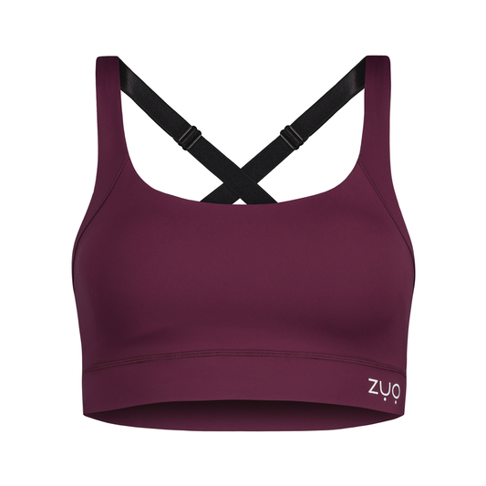 Sports Bra - Winter Wine