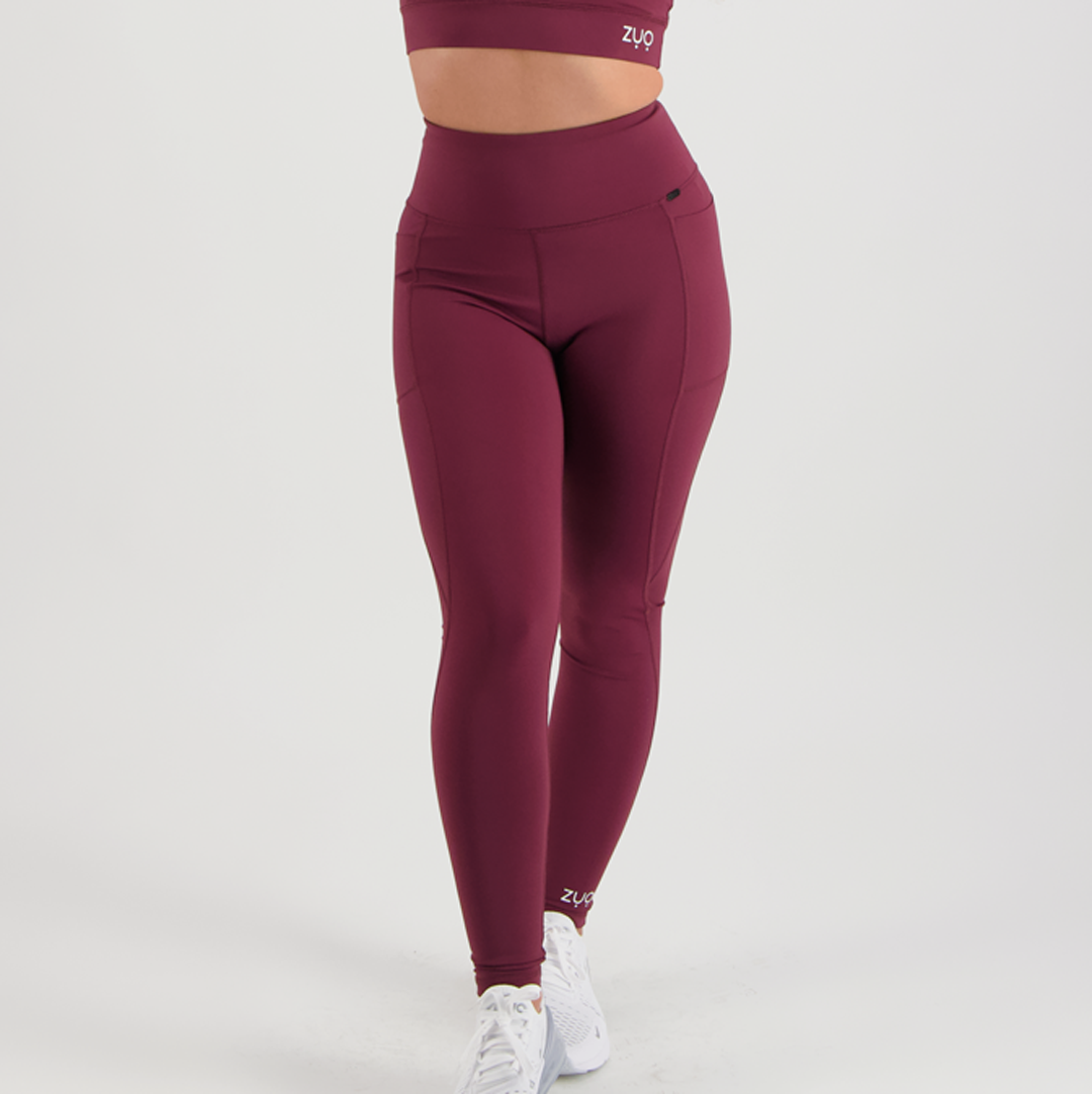 Full-length Legging - Winter Wine