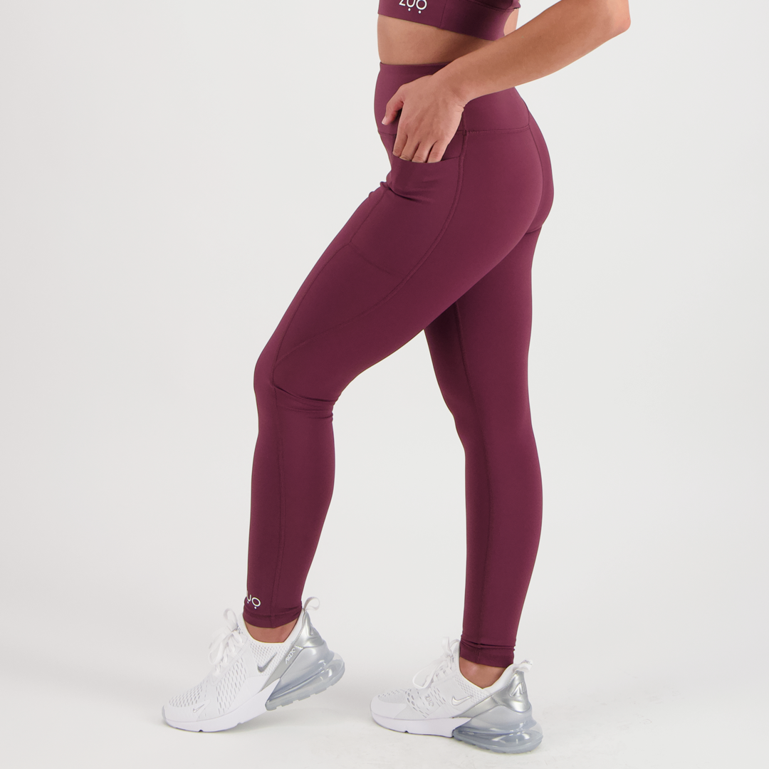 Full-length Legging - Winter Wine